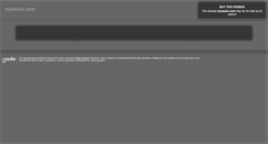 Desktop Screenshot of myseum.com