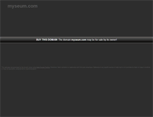 Tablet Screenshot of myseum.com